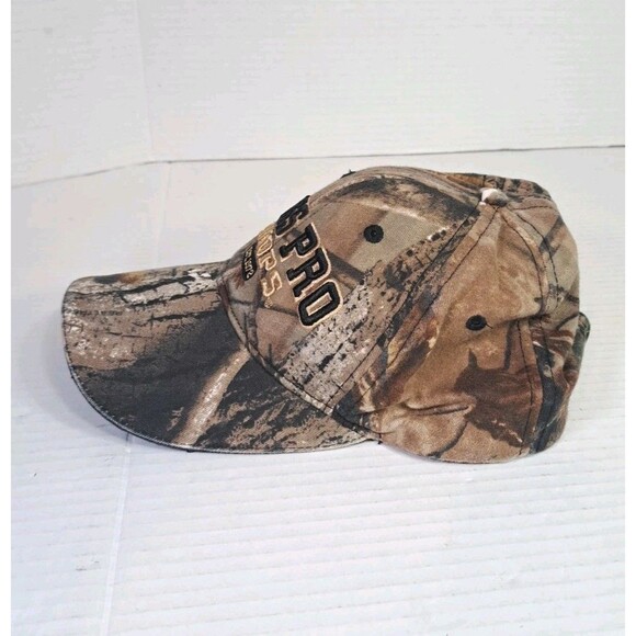 Bass Pro Shops 1972 Camo Cap Hat Green Adjustable Embroidered Fishing Hunting - Picture 4 of 7